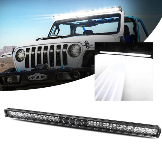 52 Inch 5D-PRO Series 55000LM Spot Beam Off Road Led Light Bar
