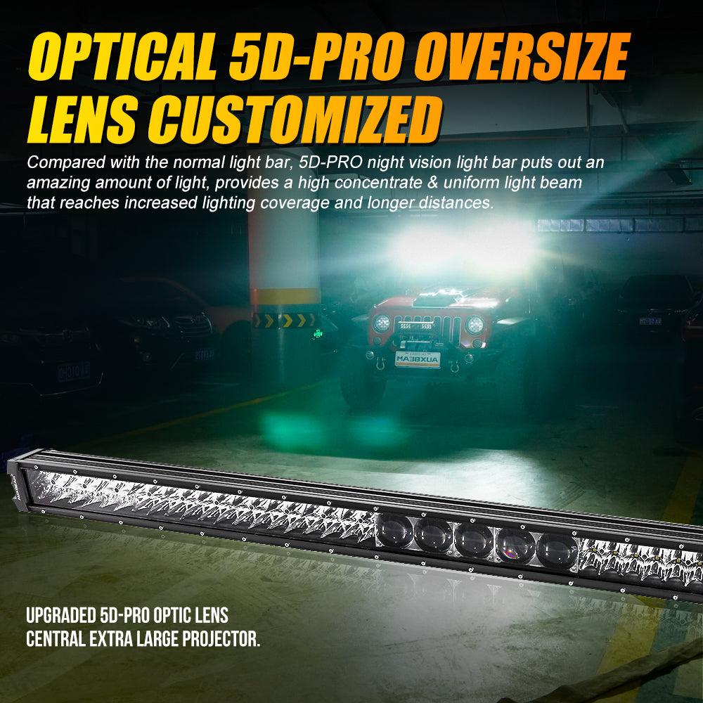 42 Inch 5D-PRO Series 44000LM Spot Beam Off Road Led Light Bar