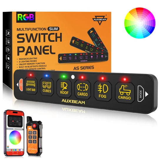 AS Series RGB Slim Switch Panel
