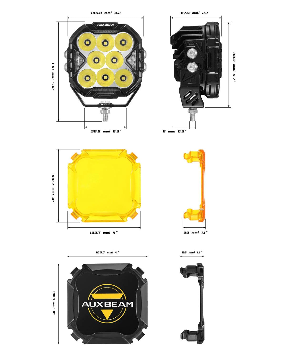 CUBE-Z Series - With DRL