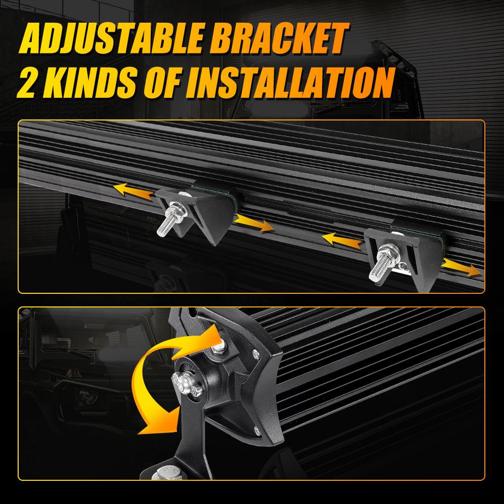 22 Inch 5D-PRO Series 22000LM Spot Beam Off Road Led Light Bar