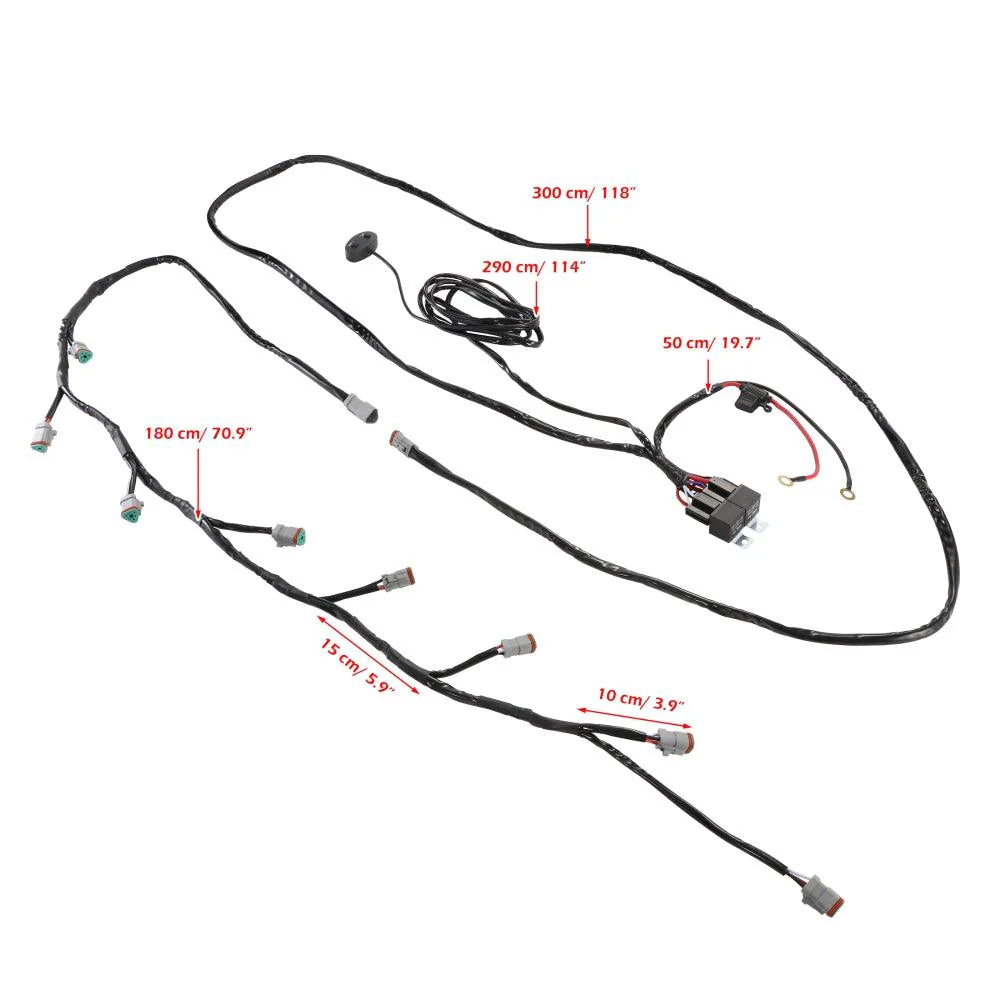 Pod Light Power Wiring Harness Kit